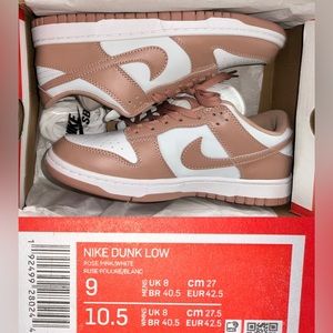 Nike Dunk Lows Rose Whisper